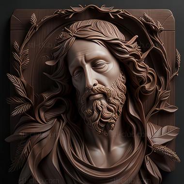 3D model st jesus (STL)